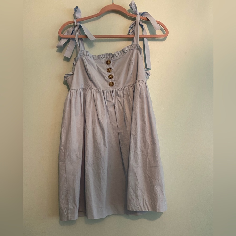Urban Outfitters blue babydoll style mini dress